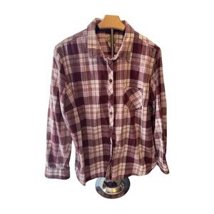 Blue Mountain Womens Flannel Shirt Sz XL